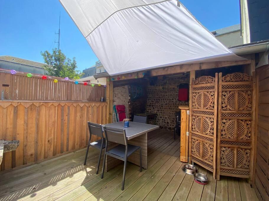 Yport, Maison De Pecheur Avec Jolie Terrasse. Екстериор снимка