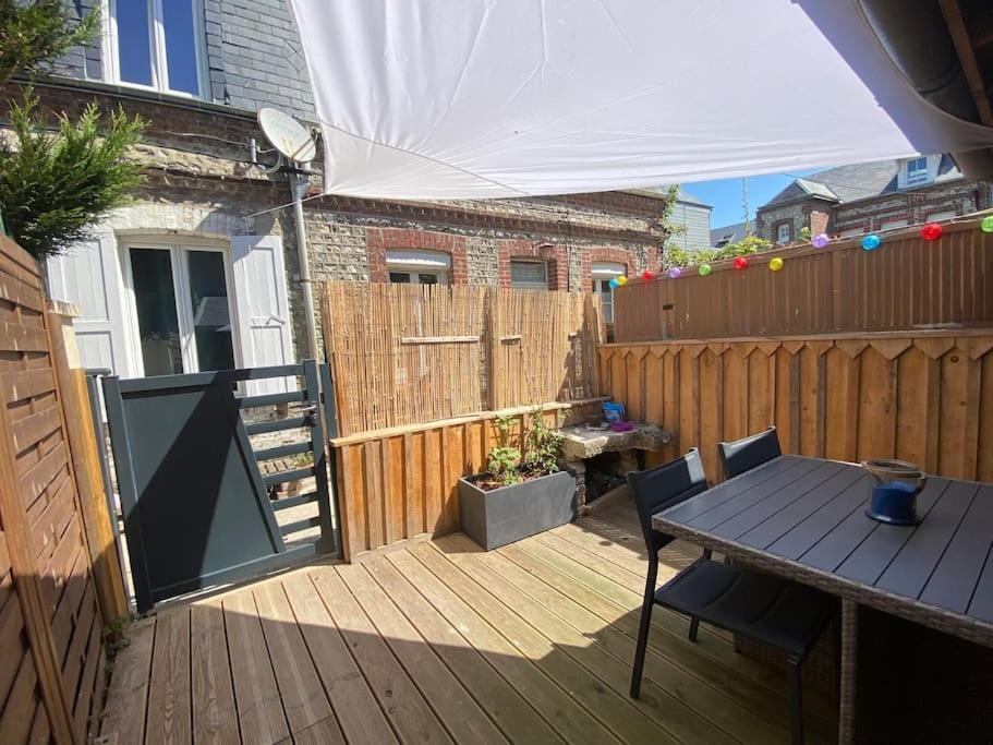 Yport, Maison De Pecheur Avec Jolie Terrasse. Екстериор снимка